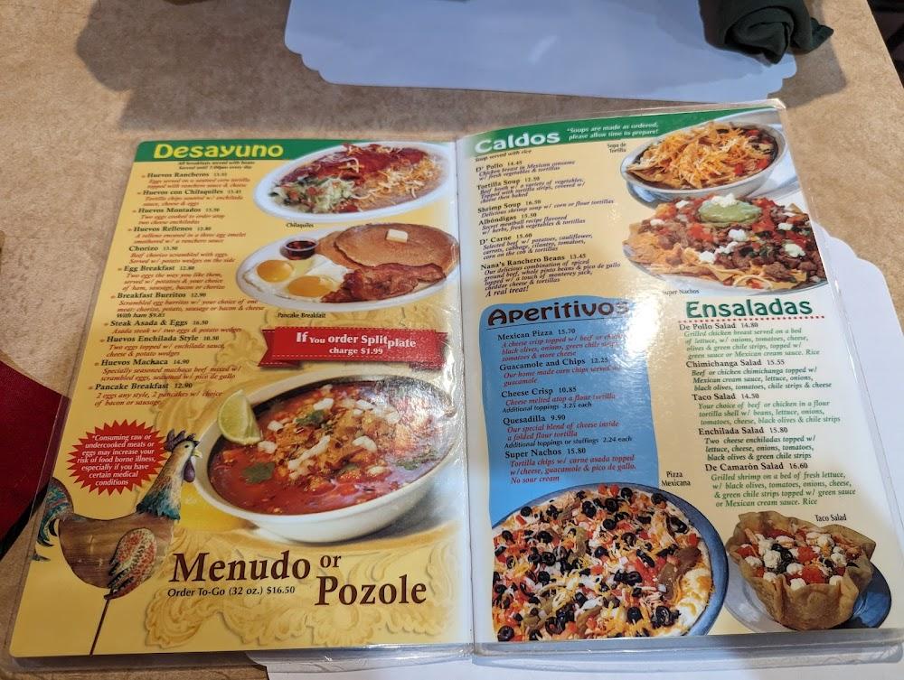 Cafe Manuel Menu image 2